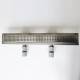 70cm Bathroom Shower Waste Drainer stainless steel ss304 Bathroom Anti Odor Floor Drain Trap Title Insert Linear