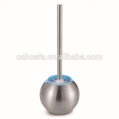 European Style Stainless Steel Toilet Brush with Holder