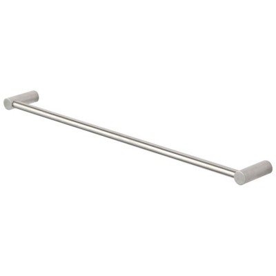 Bathroom Items Modern SUS304 Stainless Steel Wall Mounted 23 Inches Single Towel Bar Rack Shelf Brushed Finish Towel Rod Rail